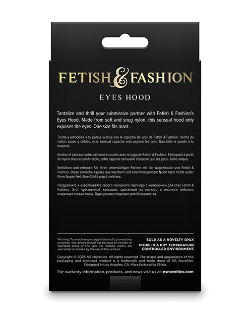 Fetish &amp; Fashion Eyes Hood - White