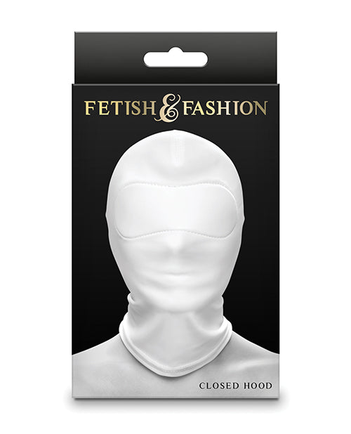 Fetish &amp; Fashion Closed Hood - White