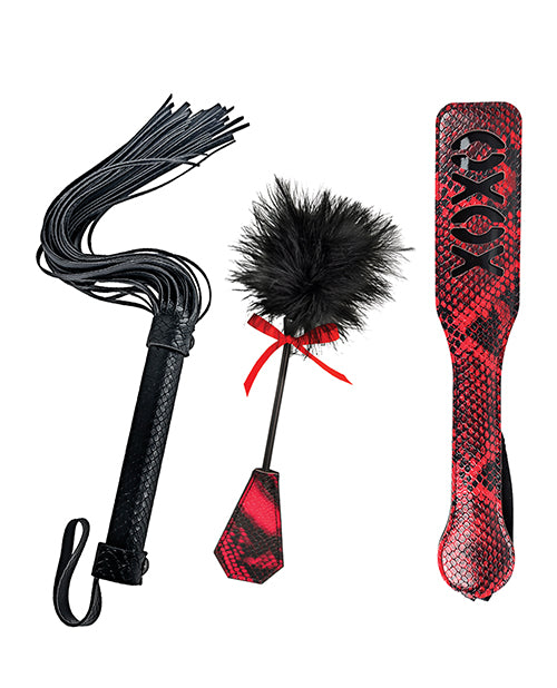 Lovers Kits Whip, Tickle &amp; Paddle