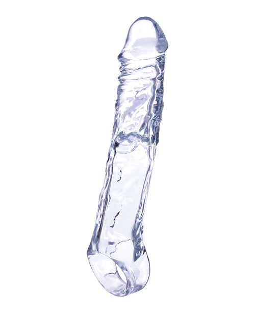 Magic Penis Extender &amp; Ball Strap 7.5" - Clear