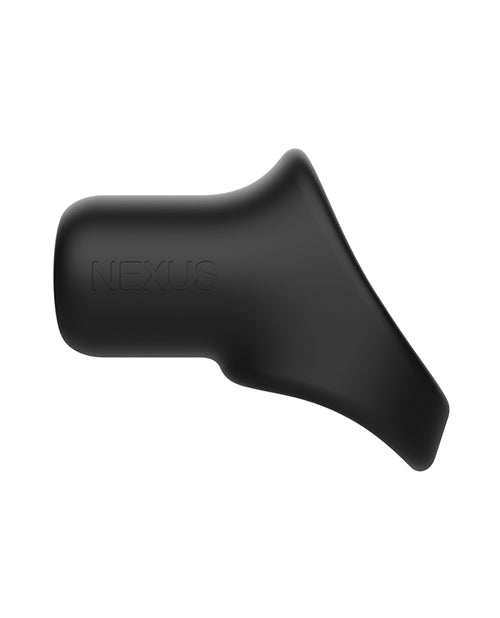 Nexus Rise Liquid Silicone Cock &amp; Ball Sling - Black