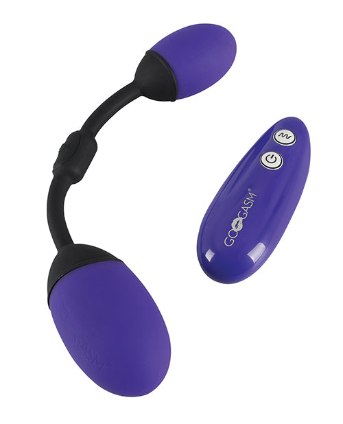 GoGasm Vibrating Pussy &amp; Ass Balls - Purple