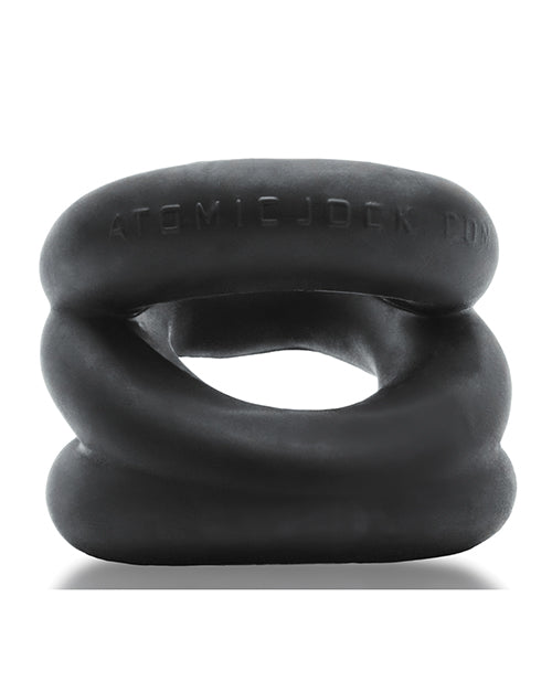 Oxballs Z-Balls Zig Zag Cock Ring &amp; Ball Stretcher - Special Edition Night