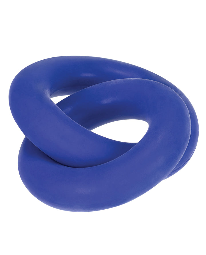 Hunky Junk Duo Linked Cock &amp; Ball Rings - Cobalt