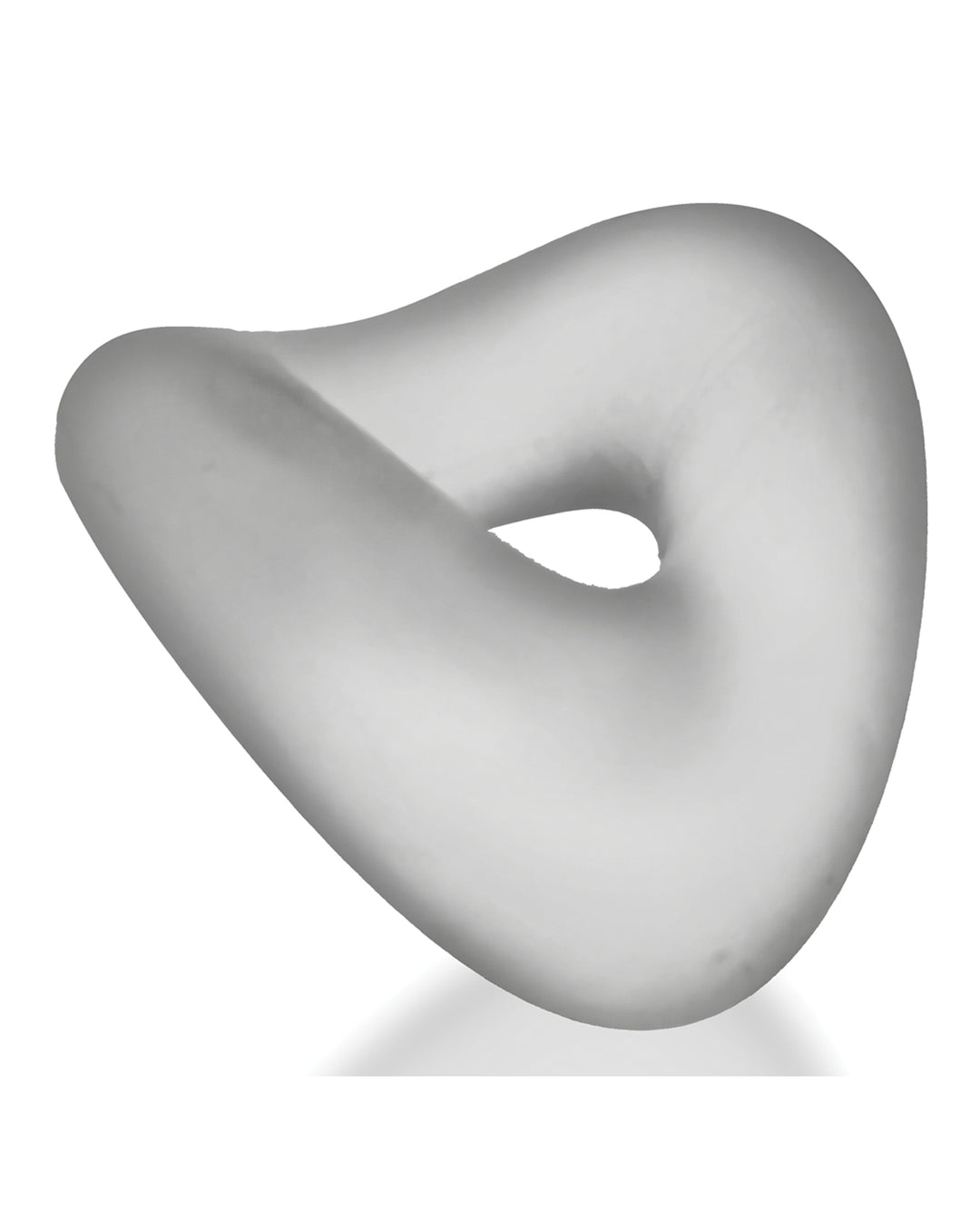 Hunky Junk Form Cock Ring - Clear Ice