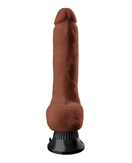 Real Feel Deluxe No. 5 8" Vibe Waterproof - Brown
