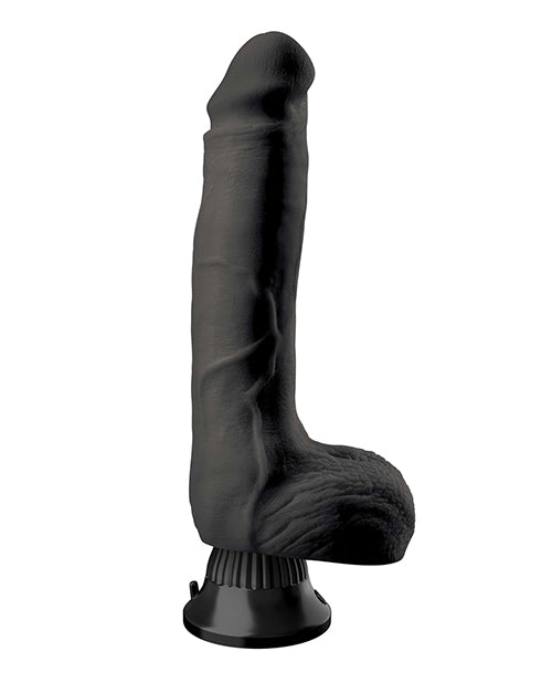 Real Feel Deluxe No. 7 9" Vibe Waterproof - Black