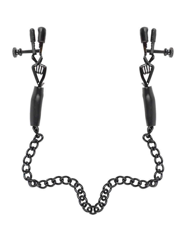Fetish Fantasy Series Adjustable Nipple Chain Clamps