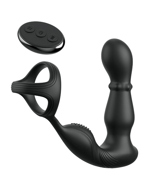 Anal Fantasy Elite Ass-Gasm Slide &amp; Glide P-Spot Stimulator - Black