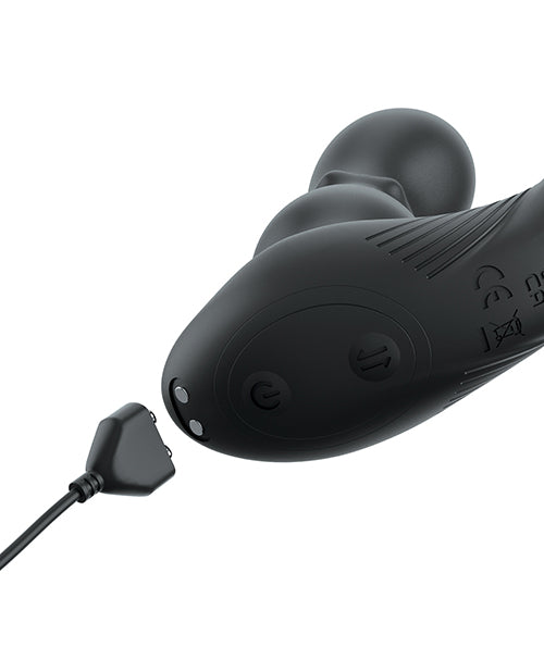 Anal Fantasy Elite Ass-Gasm Slide &amp; Glide P-Spot Stimulator - Black