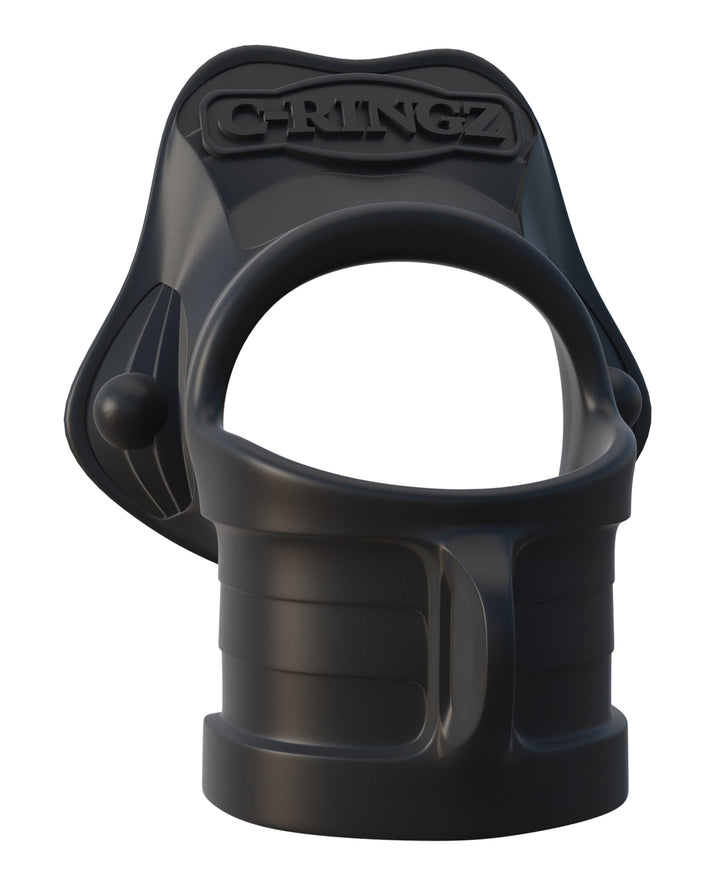 Fantasy C-Ringz Rock Hard Ring &amp; Ball Stretcher - Black