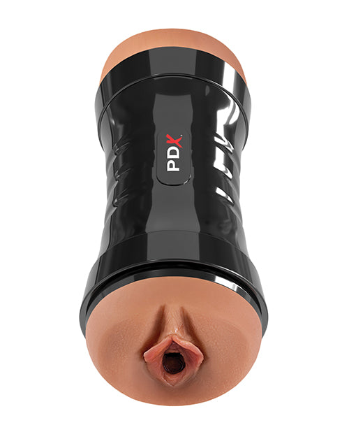 PDX Extreme Super Flip A-Pussy Over Stroker - Brown