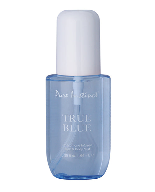 Pure Instinct Pheromone Hair &amp; Body Mist True Blue - 3.35 oz