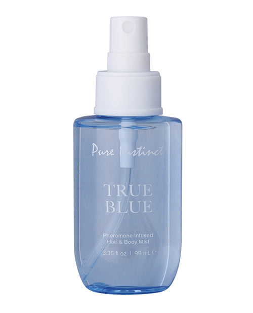 Pure Instinct Pheromone Hair &amp; Body Mist True Blue - 3.35 oz