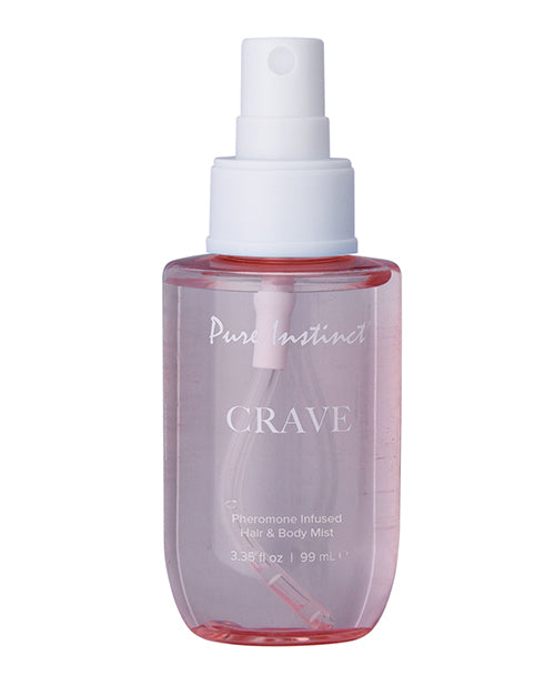 Pure Instinct Pheromone Hair &amp; Body Mist Crave - 3.35 oz