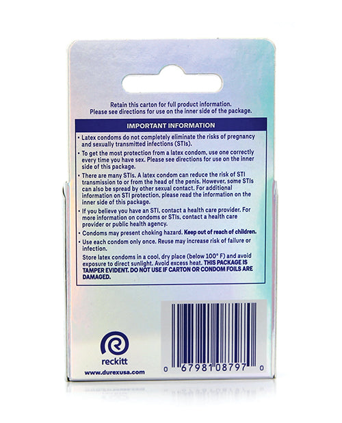 NO ETA Durex Air Condoms - Pack of 3