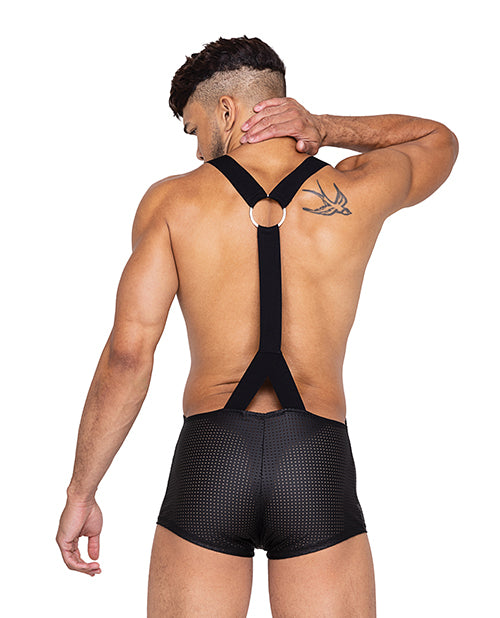 Master Singlet w/Hook &amp; Ring Closure &amp; Contoured Zipper Pouch Black SM