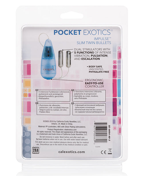 Impulse Pocket Paks w/Twin Silver Bullets