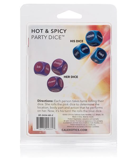 Hot &amp; Spicy Party Dice