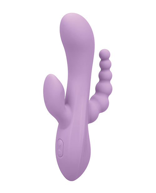 Flex Bend &amp; Hold Triple Rumbler Triple Motor Massager - Purple