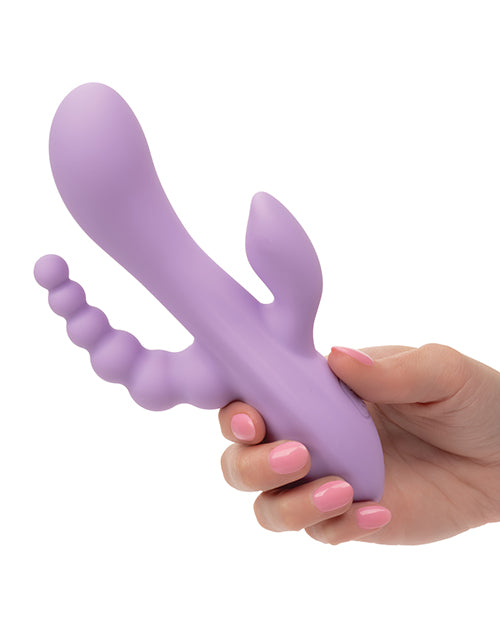 Flex Bend &amp; Hold Triple Rumbler Triple Motor Massager - Purple