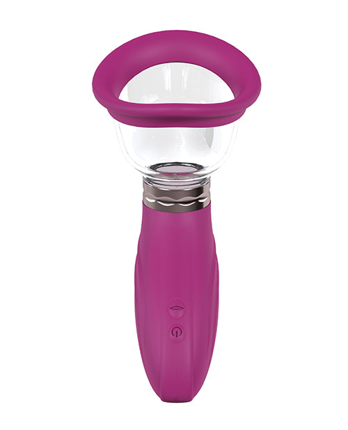 Shots Pumped Delightful Clitoral, Nipple &amp; Breast Pump - Pink