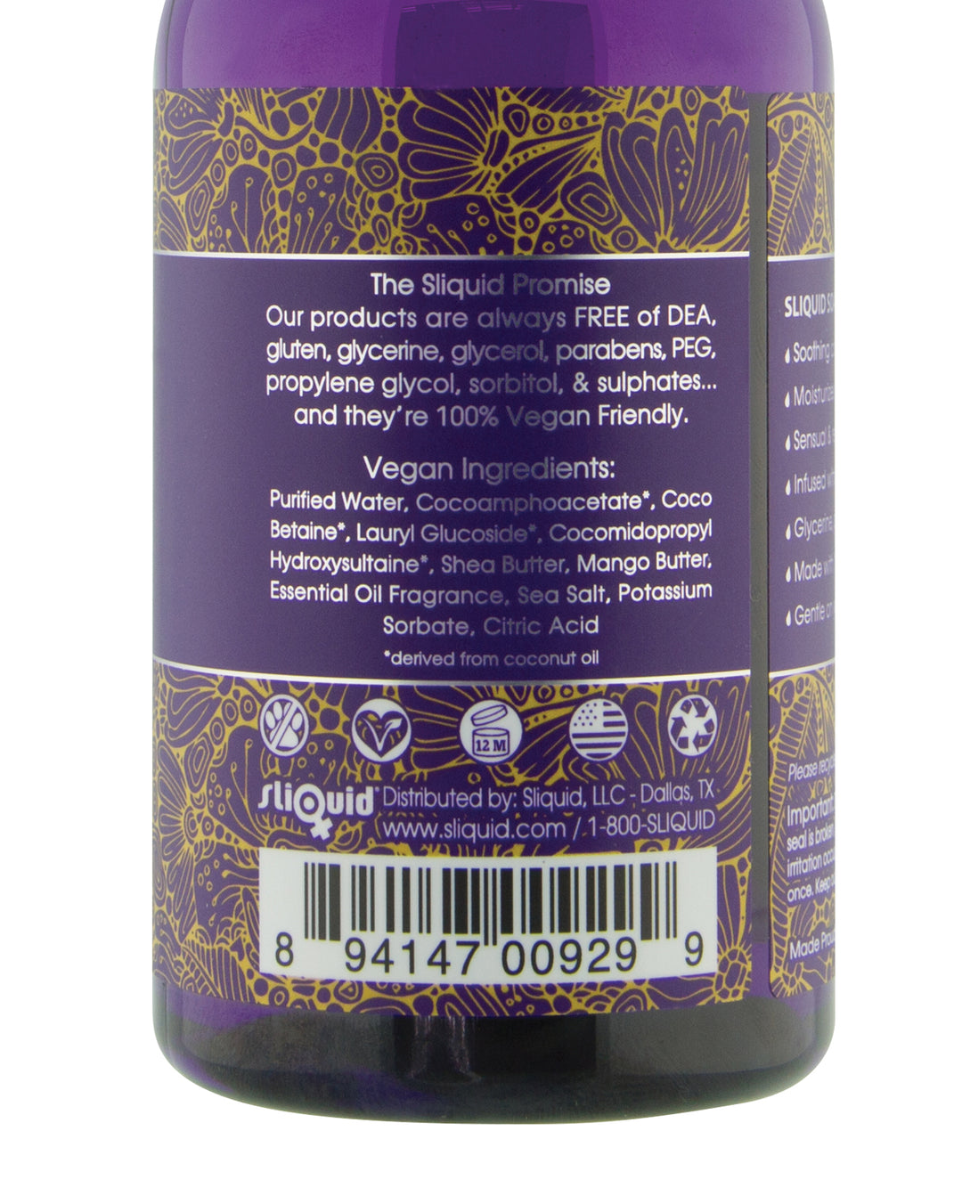 Sliquid Balance Soak - 8.5 oz Coconut Papaya