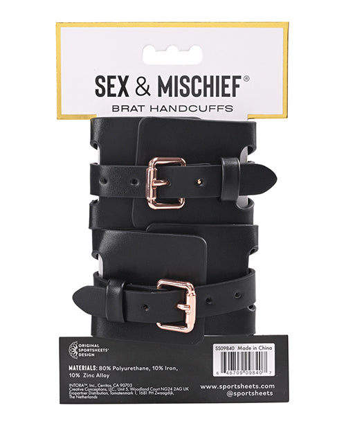 Sex &amp; Mischief Brat Handcuffs