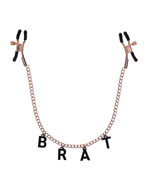 Sex &amp; Mischief Brat Charmed Nipple Clamps