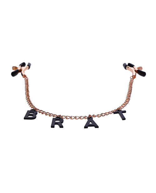 Sex &amp; Mischief Brat Charmed Nipple Clamps