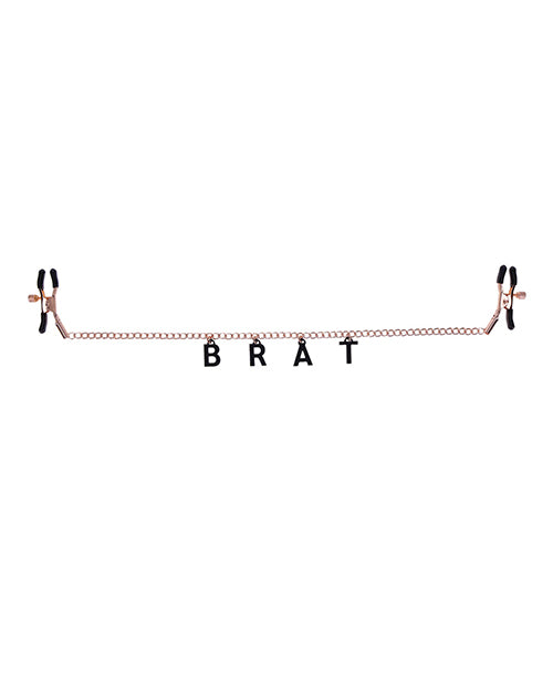 Sex &amp; Mischief Brat Charmed Nipple Clamps