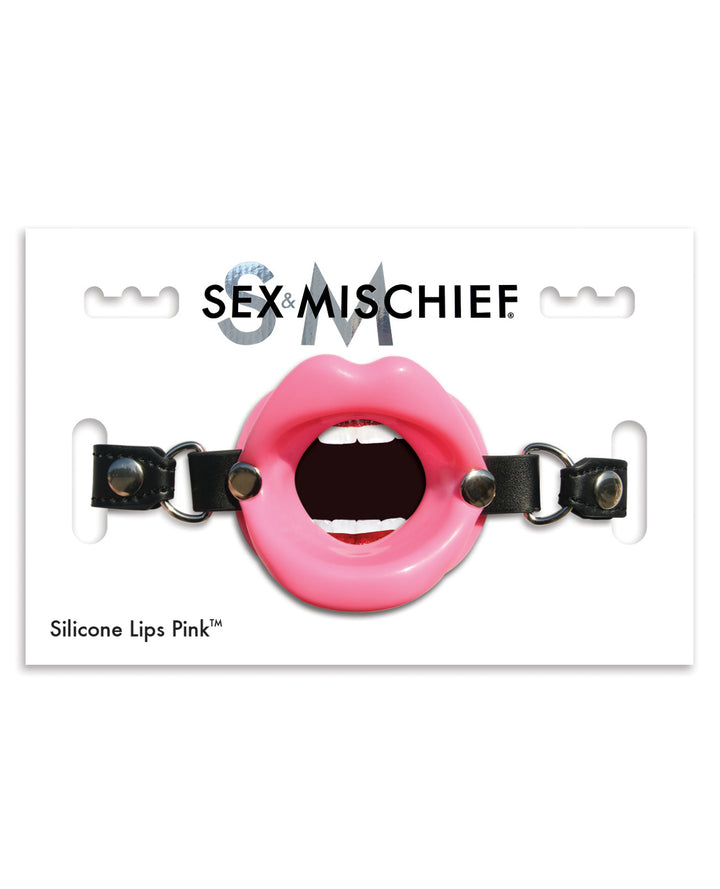 Sex &amp; Mischief Silicone Lips - Pink