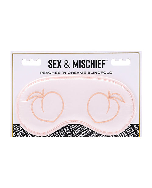 Sex &amp; Mischief Peaches 'n CreaMe Blindfold