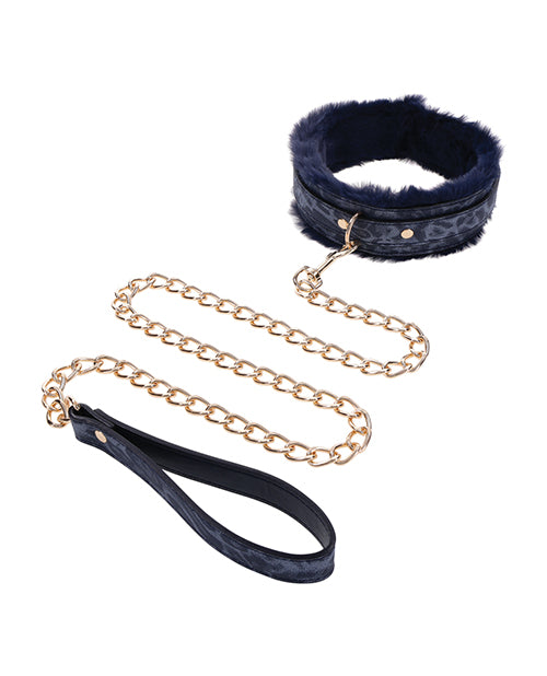 Cougar Fur Collar &amp; Leash