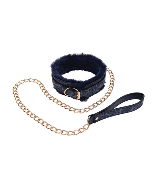 Cougar Fur Collar &amp; Leash