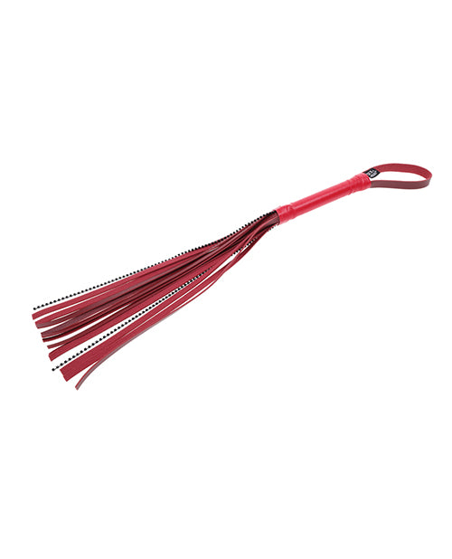 Sex &amp; Mischief Ex's &amp; Oh's Crystal Flogger - Red