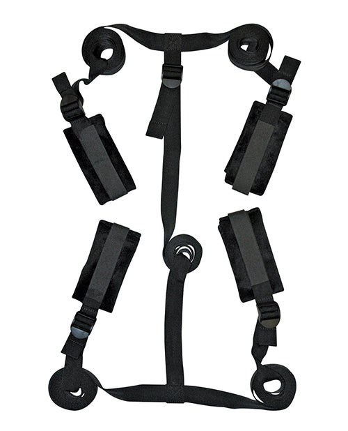Sex &amp; Mischief Bed Bondage Restraint Kit