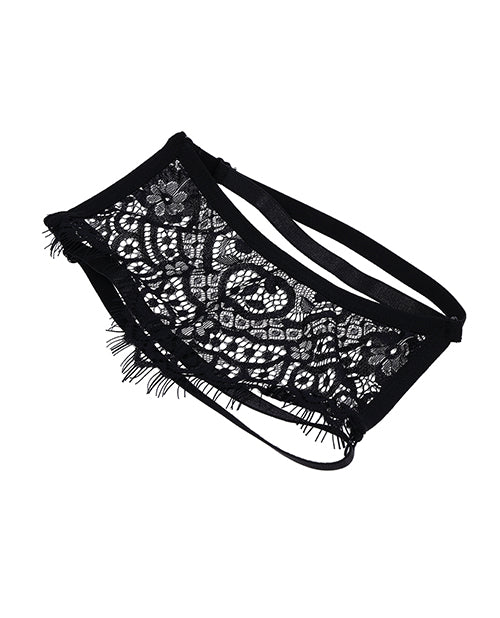 Sex &amp; Mischief Veiled Vision Lace Blindfold