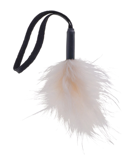 Sex &amp; Mischief Peaches 'n CreaMe Wrist Feather Tickler - CreaMe