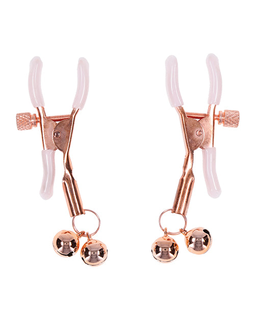 Sex &amp; Mischief Peaches 'n CreaMe Bell Nipple Clamps