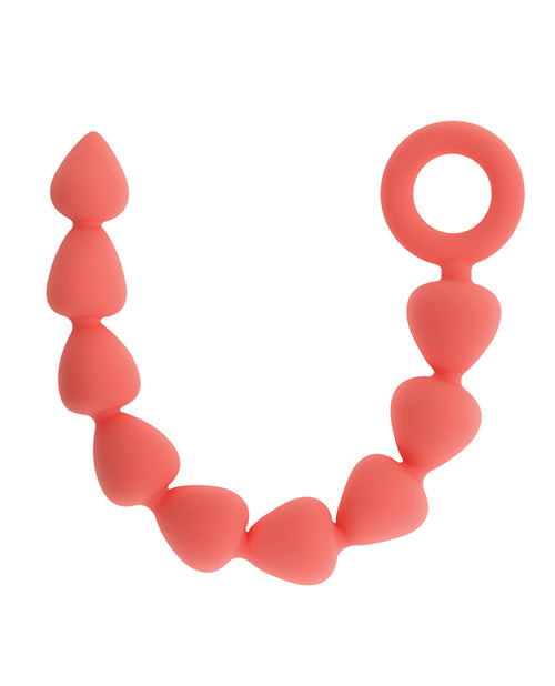 Sex &amp; Mischief Peaches 'n CreaMe Silicone Anal Beads