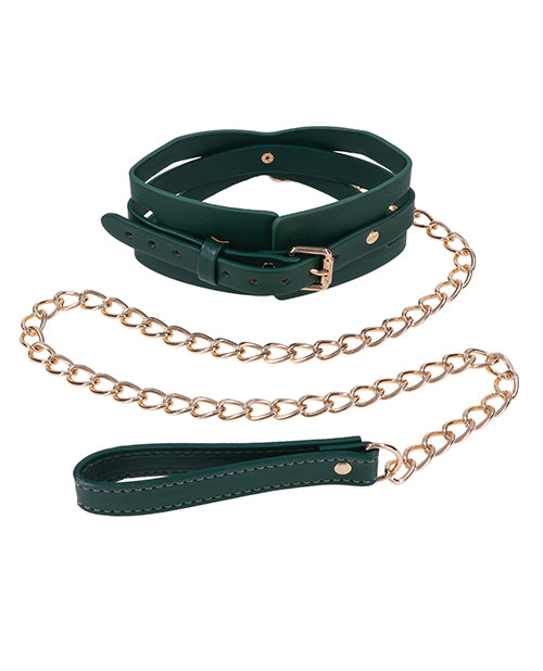 Sex &amp; Mischief Indica Cutout Collar &amp; Leash