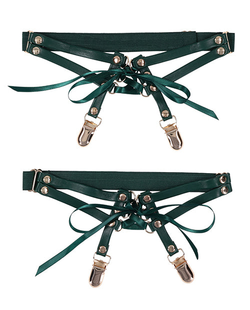 Sex &amp; Mischief Indica Laced Up Garters