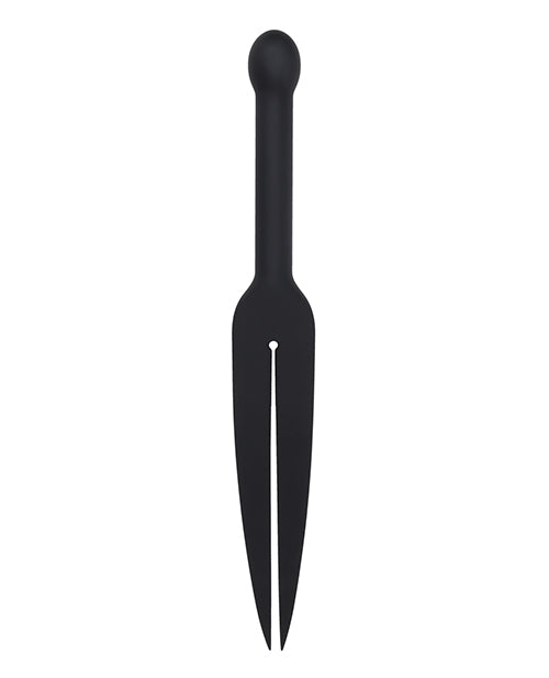 Edge Silicone Tawse - Black