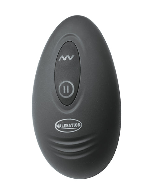 Malesation Vibro Long Anal Drill - Black