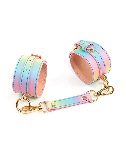 Hello Sexy! Hot Bitch Cuffs - Iridescent Rainbow