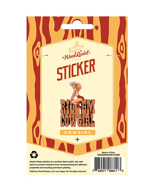 Ride Em Cowgirl Sticker