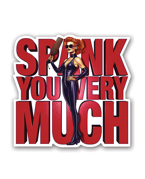 Spank You Very Much Sticker