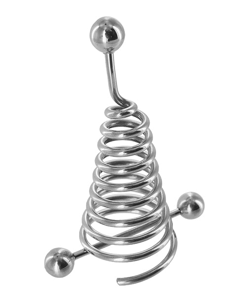 Master Series Nipple Spiral Extender and Barbell