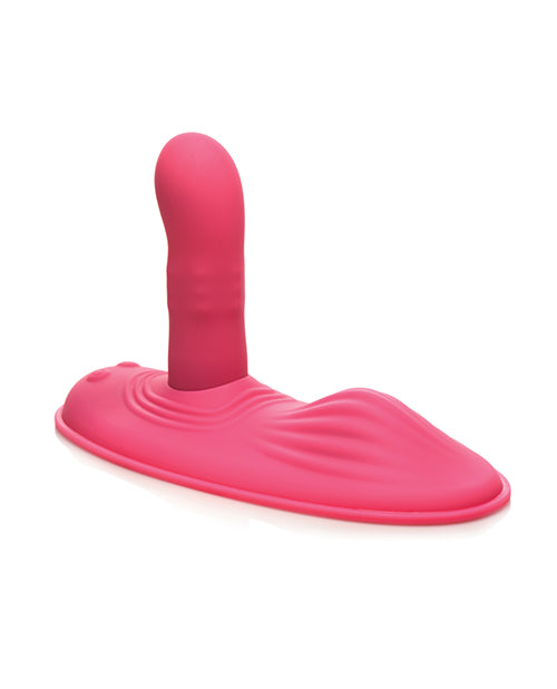 Inmi Spin N' Grind Rotating &amp; Vibrating Silicone Grinder - Pink